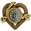 Thumbnail RELOJ DE PARED LOVE DORADO0