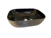 Thumbnail LAVABO CERÁMICA  - PLATEADO CEPILLADO 46X32X140