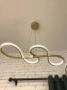 Thumbnail LUMINARIA PENDIENTE DORADO 75CM0